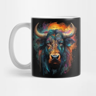 Water Buffalo Rainbow Mug